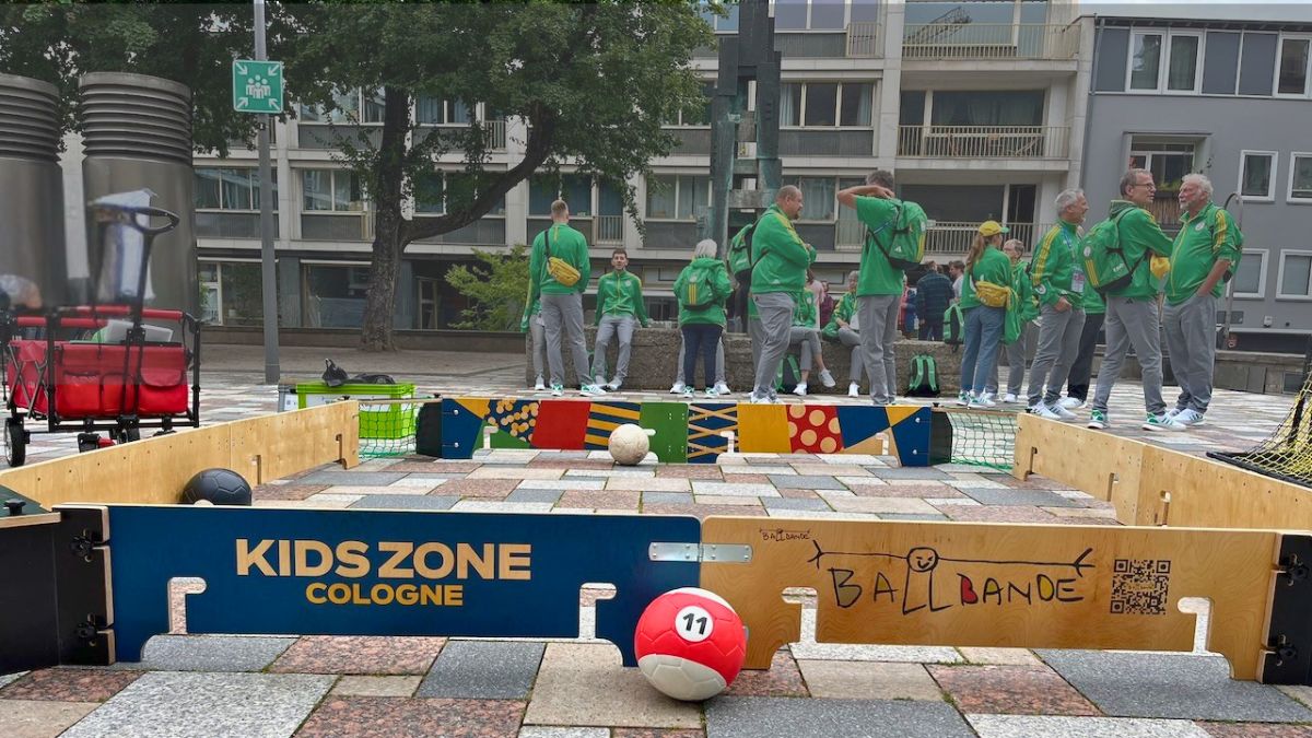 Ballbande bei der EM 2024