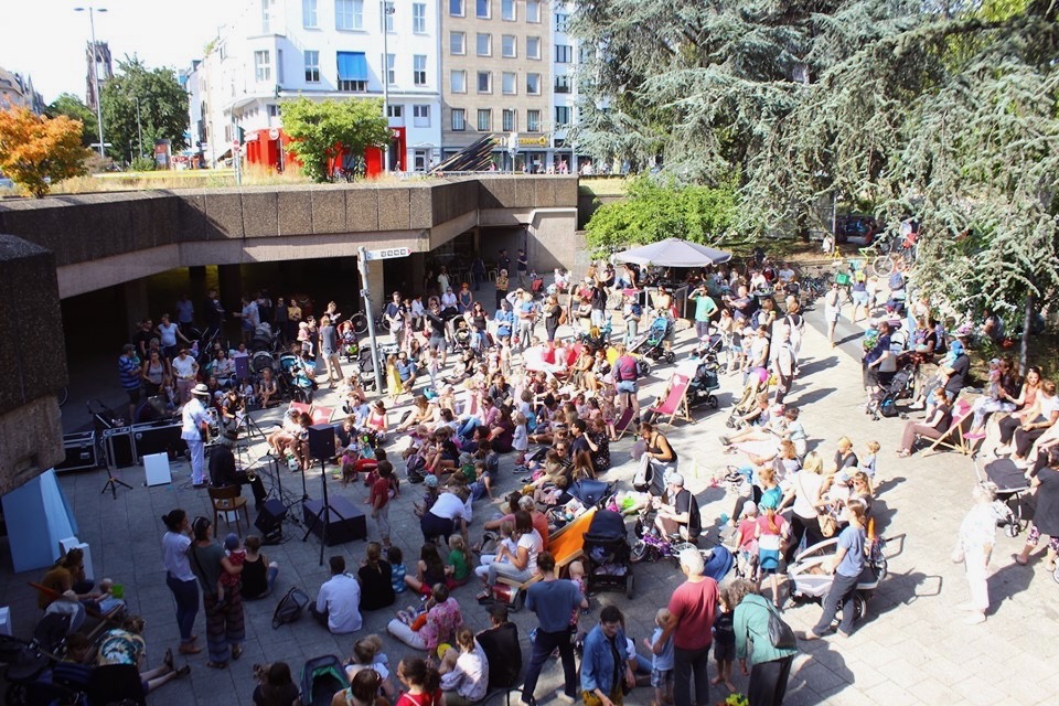 Bumchakka Konzert am Ebertplatz