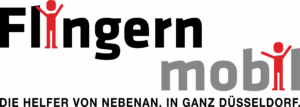 das logo von Flingern mobil Düsseldorf