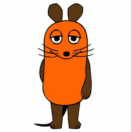 die Maus aus der Sendung mit der Maus von vorne